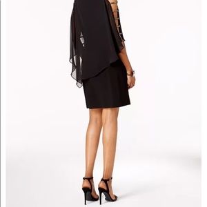 MSK BLACK Embellished Dress. Small.